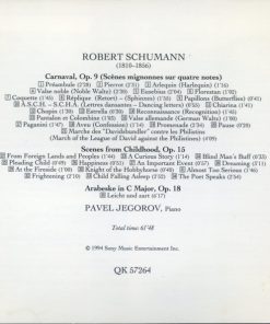 Alternative view of Schumann* - Scenes From Childhood (CD, Album) (Mint (M))