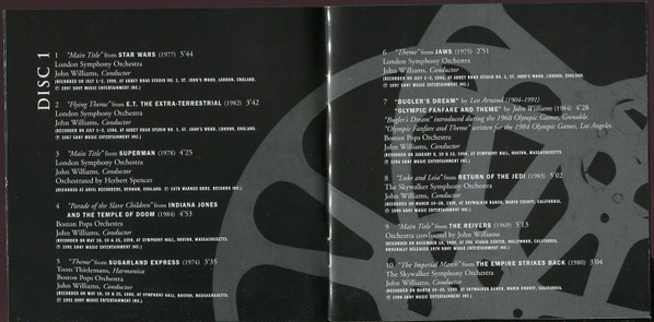 John Williams (4) - Greatest Hits 1969-1999 (2xCD, Comp) (Mint (M)) - Image 5