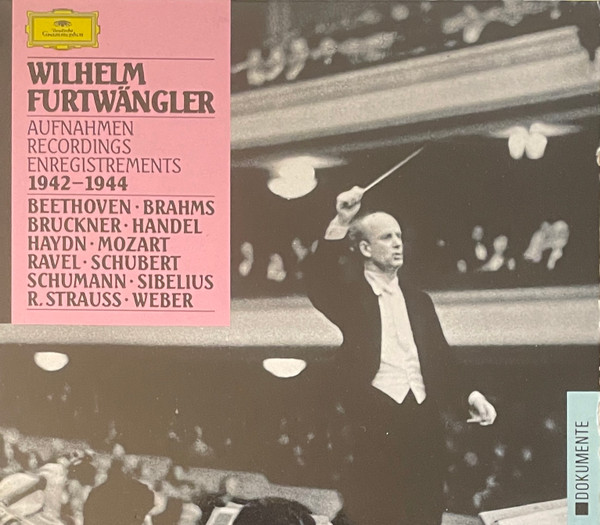 Wilhelm Furtwängler - Aufnahmen - Recordings 1942-1944 (10xCD, Mono + Box, Comp) (Mint (M))