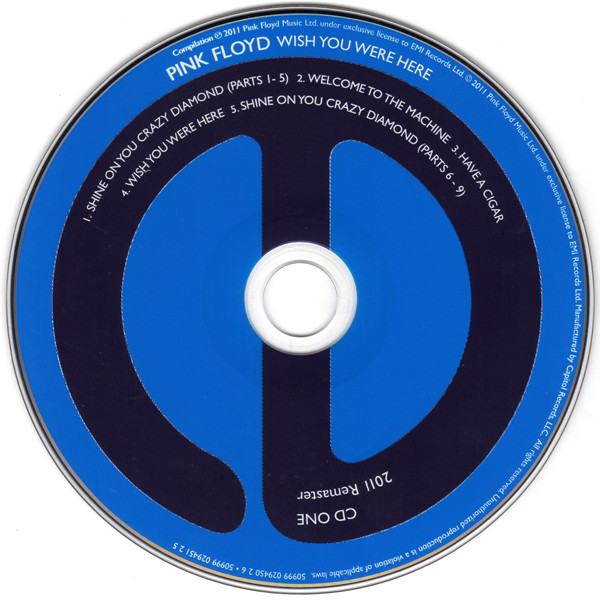 Pink Floyd - Wish You Were Here • Experience Edition (CD, Album, RE, RM + CD, Album + Ex) (Near Mint (NM or M-)) - Image 4