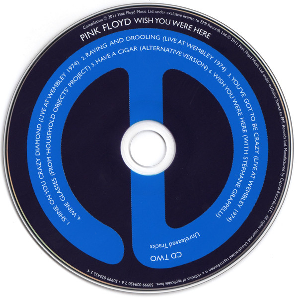 Pink Floyd - Wish You Were Here • Experience Edition (CD, Album, RE, RM + CD, Album + Ex) (Near Mint (NM or M-)) - Image 5