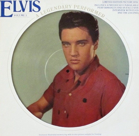 Elvis Presley - A Legendary Performer - Volume 3 (LP, Comp, Pic, RE) (Mint (M))