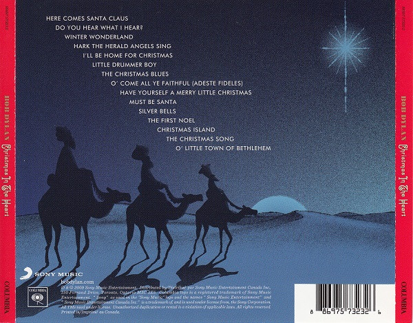 Bob Dylan - Christmas In The Heart (CD, Album) (Near Mint (NM or M-)) - Image 2