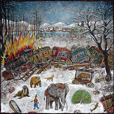 mewithoutYou - Ten Stories (LP, Icy + LP, S/Sided, Etch, Icy + 7", Cle + CD, A) (Near Mint (NM or M-))