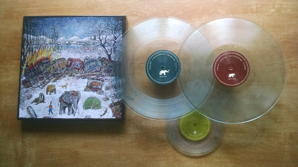 mewithoutYou - Ten Stories (LP, Icy + LP, S/Sided, Etch, Icy + 7", Cle + CD, A) (Near Mint (NM or M-)) - Image 2