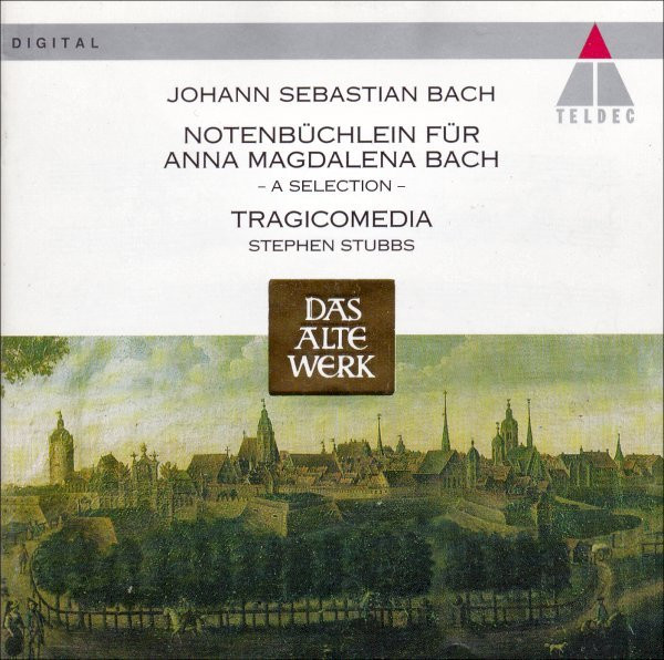 Johann Sebastian Bach - Tragicomedia, Stephen Stubbs - Notenbüchlein Für Anna Magdalena Bach – A Selection – (CD) (Near Mint (NM or M-))