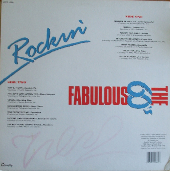 Various - The Fabulous 60's Volume Three - Rockin' (LP, Comp) (Mint (M)) - Image 2