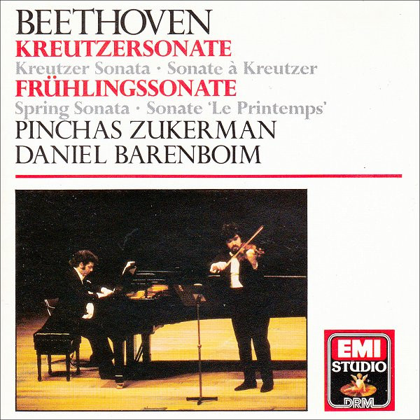 Beethoven* - Pinchas Zukerman • Daniel Barenboim - Kreutzer Sonate / Frühlingssonate (CD, Comp, RE, RM) (Near Mint (NM or M-))