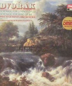 Dvořák*, Philharmonia Orchestra, Christopher Warren-Green - Serenade For Strings Op. 22 / Serenade For Wind Op. 44 (LP) (Near Mint (NM or M-))