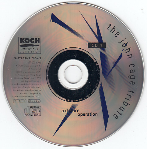 Various - A Chance Operation - The John Cage Tribute (2xCD) (Near Mint (NM or M-)) - Image 4