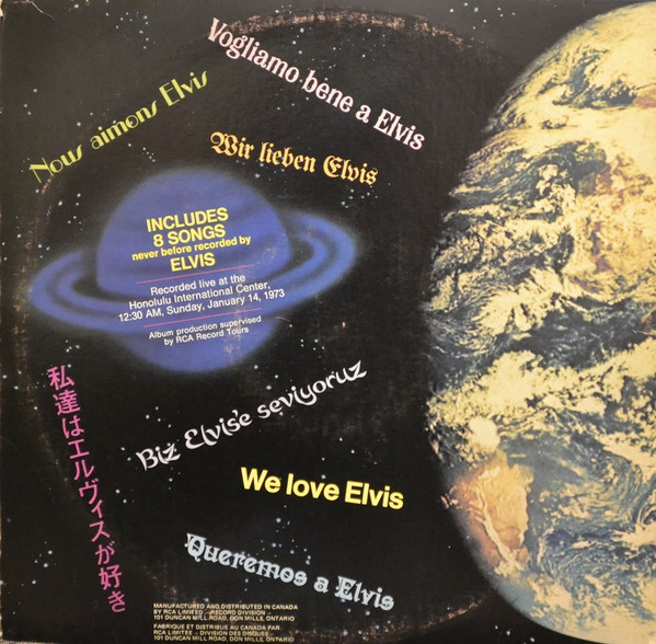 Elvis* - Aloha From Hawaii Via Satellite (2xLP, Album, Gat) (Mint (M)) - Image 3
