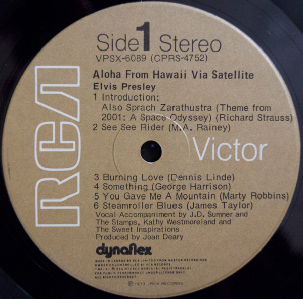Elvis* - Aloha From Hawaii Via Satellite (2xLP, Album, Gat) (Mint (M)) - Image 4