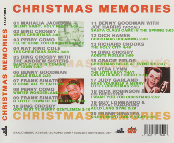 Various - Christmas Memories (CD, Album, Comp) (Mint (M)) - Image 2