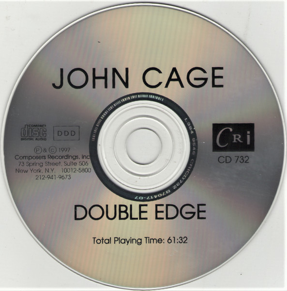 John Cage - Double Edge / Edmund Niemann & Nurit Tilles - Two², Experiences, 3 Dances (CD, Album) (Near Mint (NM or M-)) - Image 3
