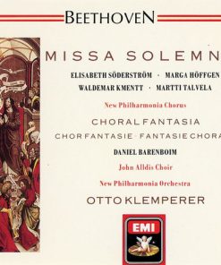 Alternative view of Beethoven*, Otto Klemperer, New Philharmonia Orchestra - Elisabeth Söderström, Marga Höffgen, Waldemar Kmentt, Martti Talvela, New Philharmonia Chorus / Daniel Barenboim, John Alldis Choir - Missa Solemnis / Choral Fantasia (2xCD, Comp, RE, RM) (Near Mint (NM or M-))
