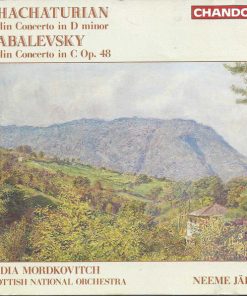 Khachaturian* / Kabalevsky*, Lydia Mordkovitch, Scottish National Orchestra*, Neeme Järvi - Violin Concerto In D Minor / Violin Concerto In C Op. 48 (CD) (Near Mint (NM or M-))