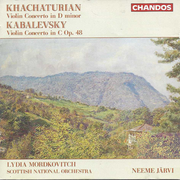Khachaturian* / Kabalevsky*, Lydia Mordkovitch, Scottish National Orchestra*, Neeme Järvi - Violin Concerto In D Minor / Violin Concerto In C Op. 48 (CD) (Near Mint (NM or M-))