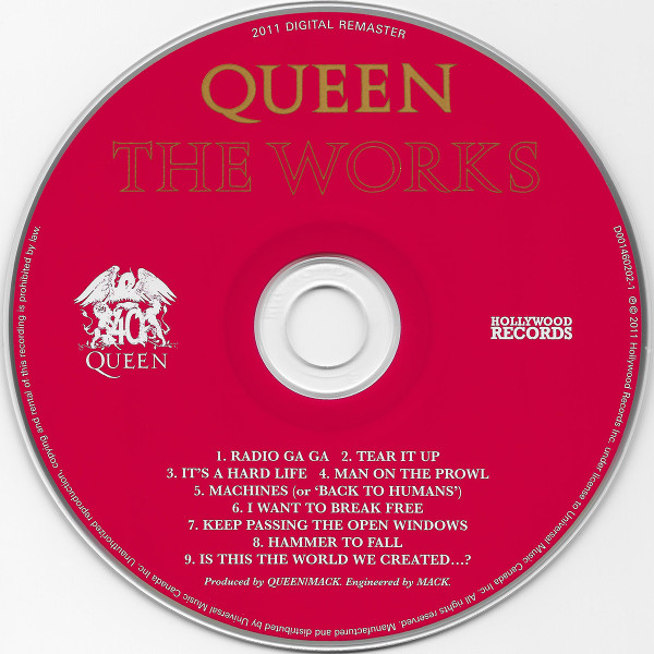 Queen - The Works (CD, Album, RE + CD, EP + RM) (Near Mint (NM or M-)) - Image 3
