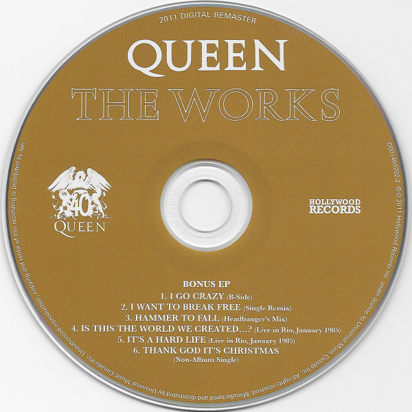 Queen - The Works (CD, Album, RE + CD, EP + RM) (Near Mint (NM or M-)) - Image 4