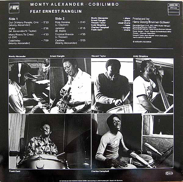 Monty Alexander - Cobilimbo (LP, Album) (Very Good Plus (VG+)) - Image 4