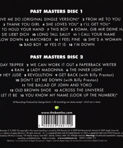 Alternative view of The Beatles - Past Masters (2xCD, Comp, RE, RM) (Mint (M))