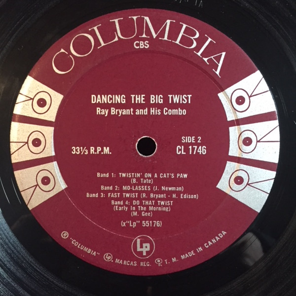 The Ray Bryant Combo - Dancing The Big Twist (LP, Album, Mono) (Very Good Plus (VG+)) - Image 4