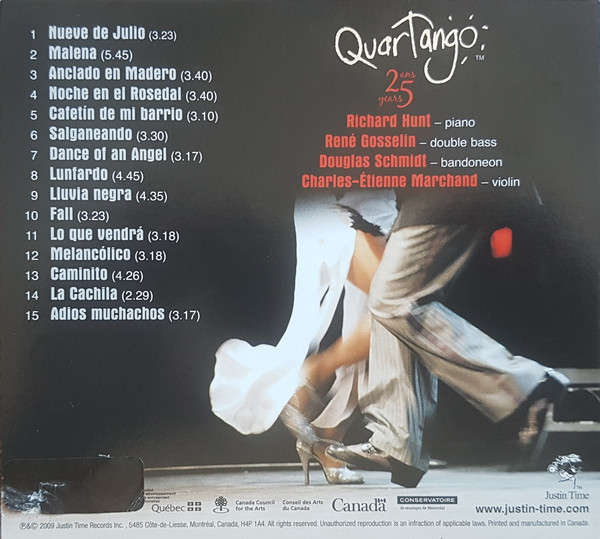 Quartango - El Fuego (CD, Album) (Near Mint (NM or M-)) - Image 2