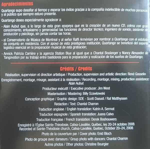 Quartango - El Fuego (CD, Album) (Near Mint (NM or M-)) - Image 5