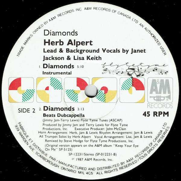 Herb Alpert - Diamonds (12") (Very Good Plus (VG+)) - Image 4