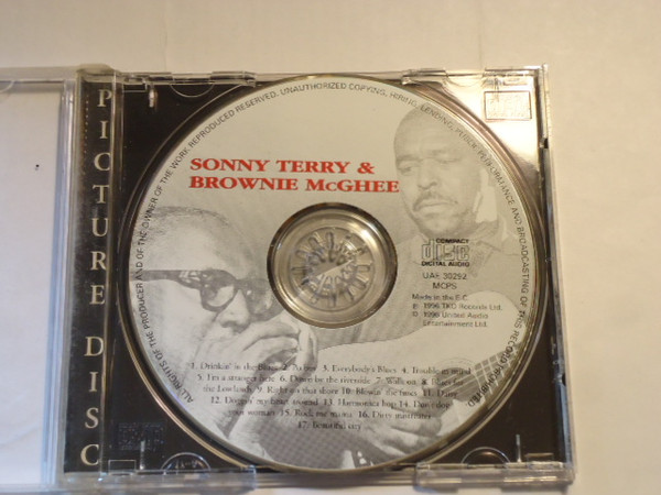 Sonny Terry & Brownie McGhee - Sonny Terry & Brownie McGhee (CD, Comp) (Near Mint (NM or M-)) - Image 3