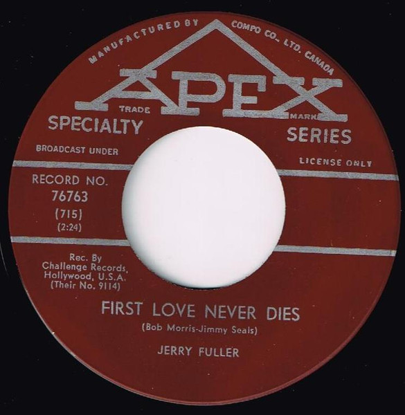 Jerry Fuller - Guilty Of Loving You (7", Single) (Near Mint (NM or M-)) - Image 2