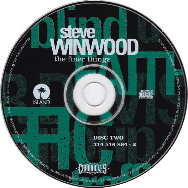 Steve Winwood - The Finer Things (4xCD, Comp, Mono, RM + Box, Dig) (Near Mint (NM or M-)) - Image 5