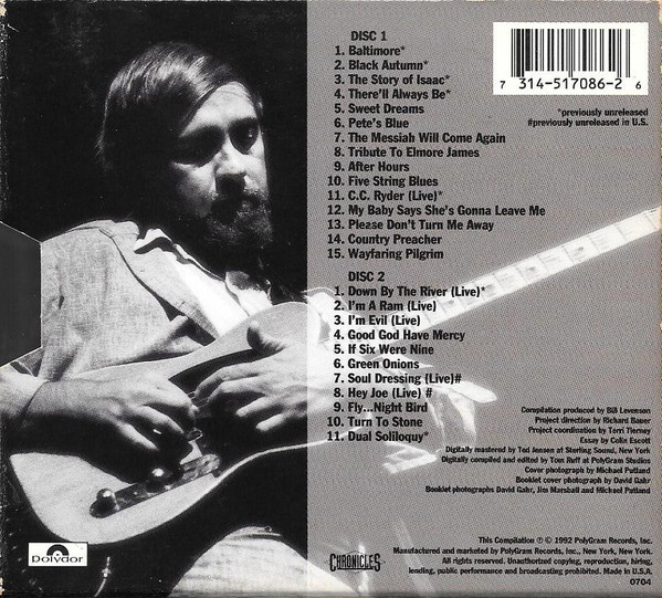 Roy Buchanan - Sweet Dreams: The Anthology (2xCD, Comp) (Near Mint (NM or M-)) - Image 4
