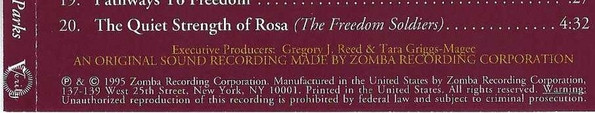 Various - Verity Records Presents: A Tribute To Mrs. Rosa Parks (CD, Comp, Club) (Near Mint (NM or M-)) - Image 4