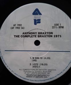 Anthony Braxton - The Complete Braxton 1971 (2xLP, Album, RE) (Very Good Plus (VG+)) - Image 5