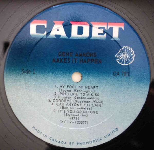 Gene Ammons - Makes It Happen (LP, Mono) (Very Good Plus (VG+)) - Image 3