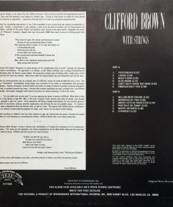 Alternative view of Clifford Brown - Clifford Brown With Strings (LP, Album, Mono, RE) (Very Good Plus (VG+))
