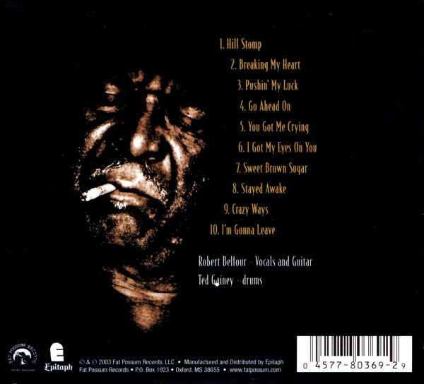 Robert Belfour - Pushin My Luck (CD, Album) (Near Mint (NM or M-)) - Image 2