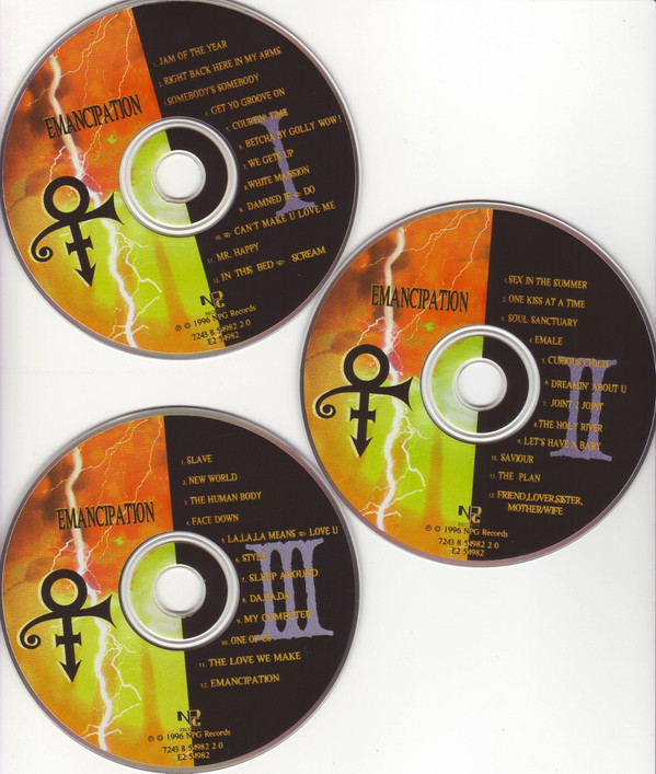 The Artist (Formerly Known As Prince) - Emancipation (3xCD, Album) (Near Mint (NM or M-)) - Image 3