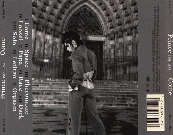 Prince - Come (CD, Album) (Near Mint (NM or M-)) - Image 3