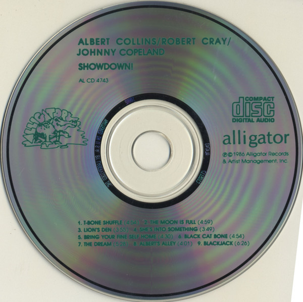 Albert Collins, Robert Cray, Johnny Copeland - Showdown! (CD, Album) (Mint (M)) - Image 3