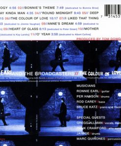 Alternative view of Ronnie Earl And The Broadcasters - The Colour Of Love (CD) (Near Mint (NM or M-))