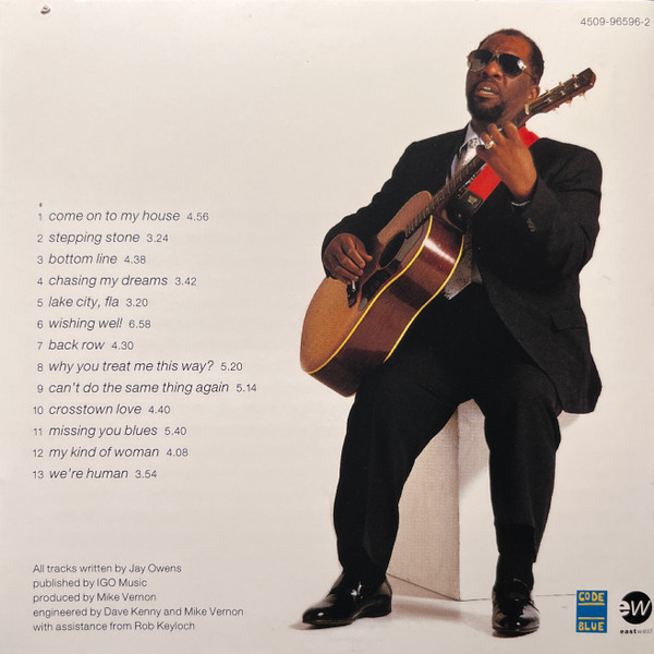 Jay Owens - The Blues Soul Of Jay Owens (CD, Album) (Near Mint (NM or M-)) - Image 2