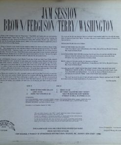 Alternative view of Clifford Brown / Maynard Ferguson / Clark Terry / Dinah Washington - Jam Session (LP, Album, Mono, RE) (Near Mint (NM or M-))