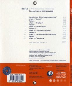 Alternative view of DDAA - La Conférence Maracayace (CD, Album, Ltd) (Near Mint (NM or M-))