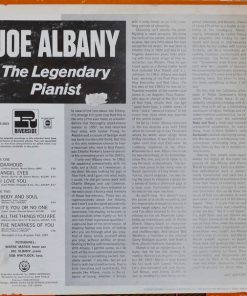 Alternative view of Joe Albany - The Legendary Jazz Pianist (LP, Album, RE, RM) (Very Good Plus (VG+))