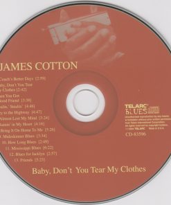 James Cotton - Baby, Don't You Tear My Clothes (CD, Album) (Near Mint (NM or M-)) - Image 3