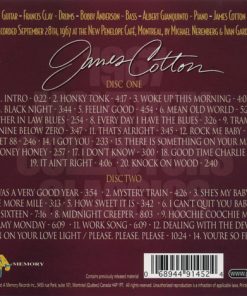 Alternative view of James Cotton - Midnight Creeper - The Complete 1967 Live Montreal James Cotton Sessions (2xCD, Album) (Near Mint (NM or M-))