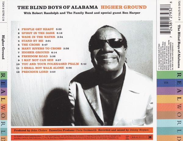 The Blind Boys Of Alabama - Higher Ground (CD, Album) (Near Mint (NM or M-)) - Image 2