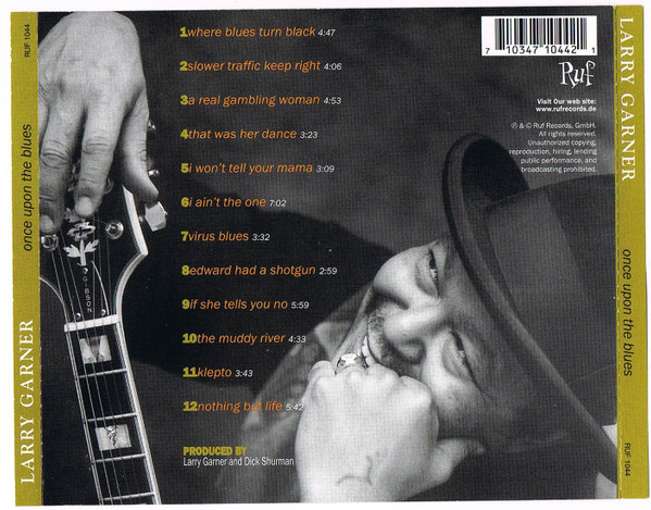 Larry Garner - Once Upon The Blues (CD, Album) (Near Mint (NM or M-)) - Image 2